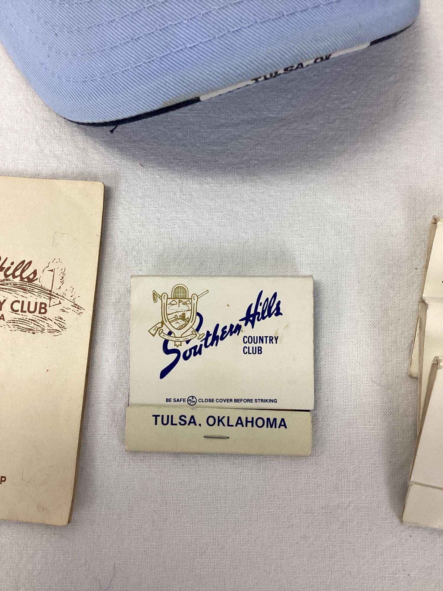 Tulsa Oklahoma Country Club Memorabilia Rolling Hills, The Oaks and Southern Hills