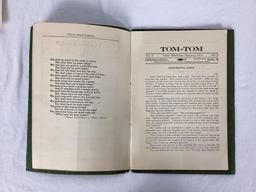 1913 Tulsa High School Tom Tom Book W/ Several Advertisements
