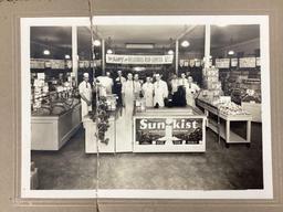 1935 Safeway Store Cabinet Photo Enid, OK