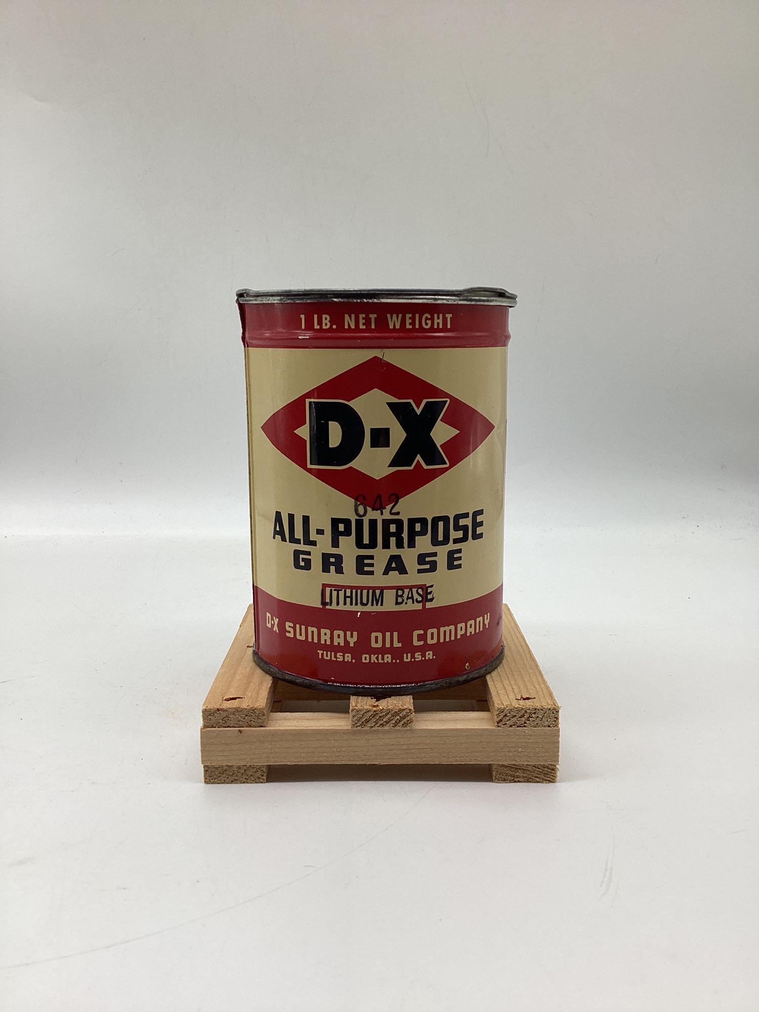 Texaco Tulsa Salt Bag, Phillips Paperweight and D-X Grease Can