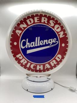 Anderson Pritchard Challenge Gasoline Pump Globe OKC