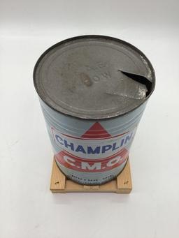 Champlin Red CMO Quart Oil Can Enid, OK