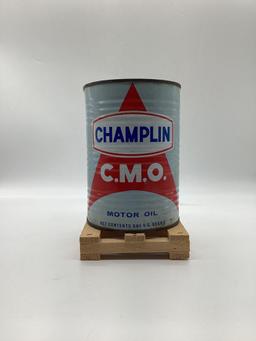 Champlin Red CMO Quart Oil Can Enid, OK