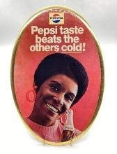 Pepsi-Cola Celluloid Hanging Sign
