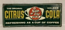 Sun Drop Citrus Cola Tin Sign