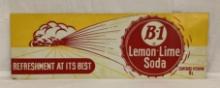 Graphic Lemon Lime B-1 Tin Sign
