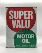 Super Valu Motor Oil 2 Gallon Can