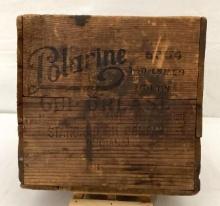 1920's Standard Polarine Wood Crate