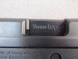 handgun: S&W Model M&P 9 Shield, Semi-Auto Pistol, 9mm, 8 shot, 3.5" barrel, S#RDP1356