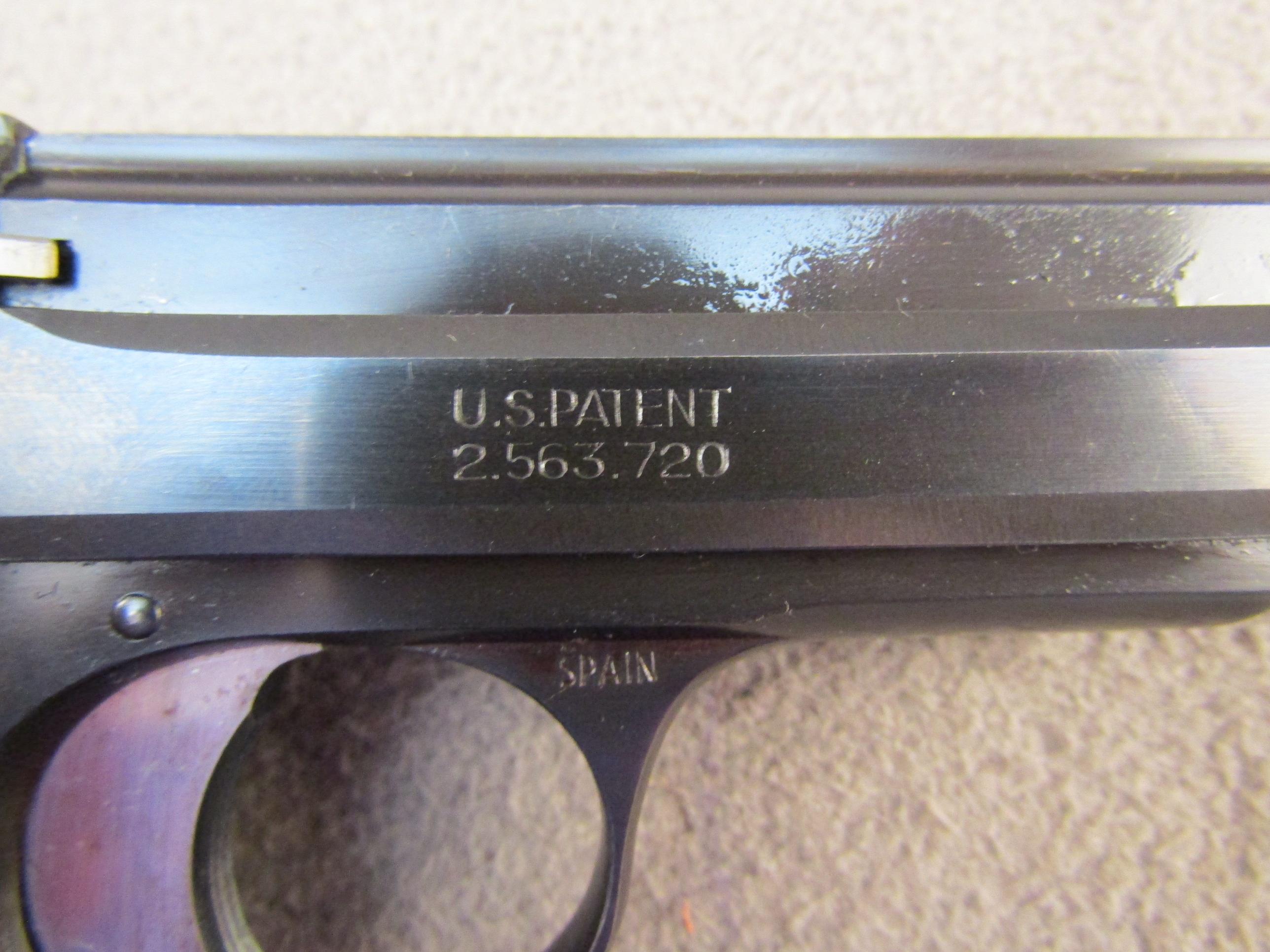 handgun: STAR Model SA, Semi-Auto Pistol, .22LR, 10 shot, 4.5" barrel, S#FR929393