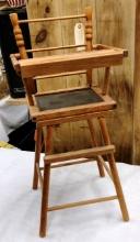 Vintage Cass Wooden Highchair