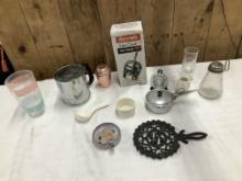 Lot of Useful Kitchen Items- Graters, Grinders & Sifters