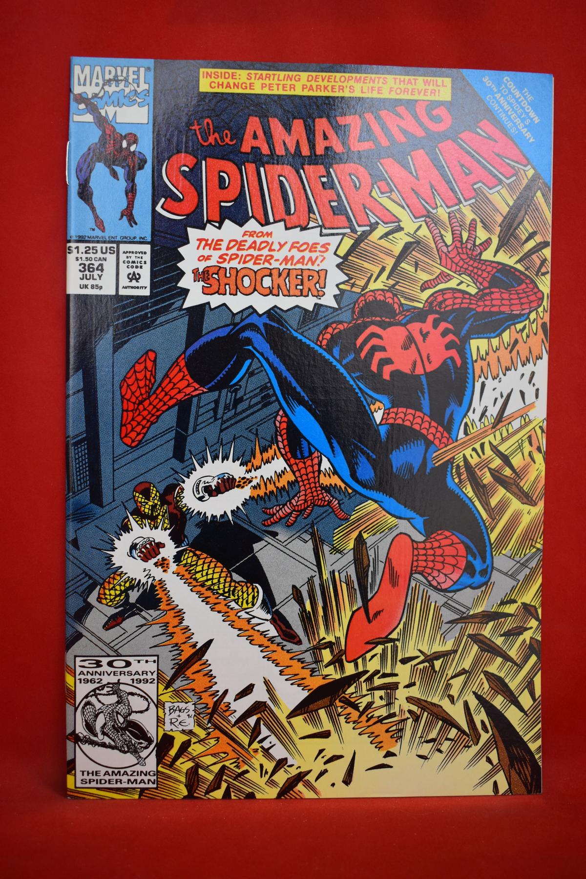 AMAZING SPIDERMAN #364 | DEADLY FOES OF SPIDERMAN | MARK BAGLEY