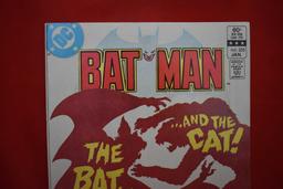 BATMAN #355 | THE BAT AND THE CAT! | CLASSIC ED HANNIGAN COVER ART
