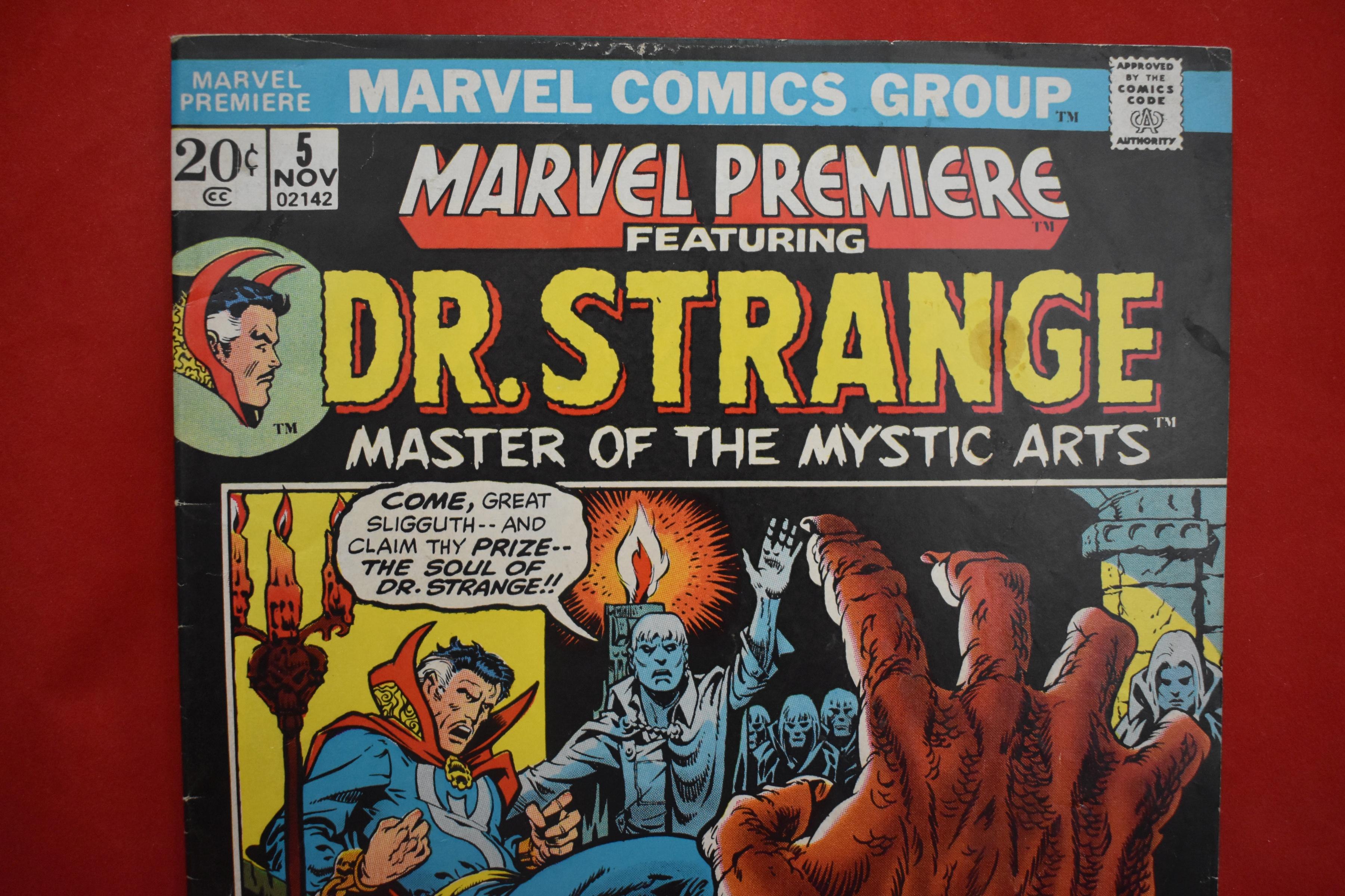 MARVEL PREMIERE #5 | KEY 1ST TEAM APP OF VISHANTI, 1ST MENTION OF SHUMA-GORATH!