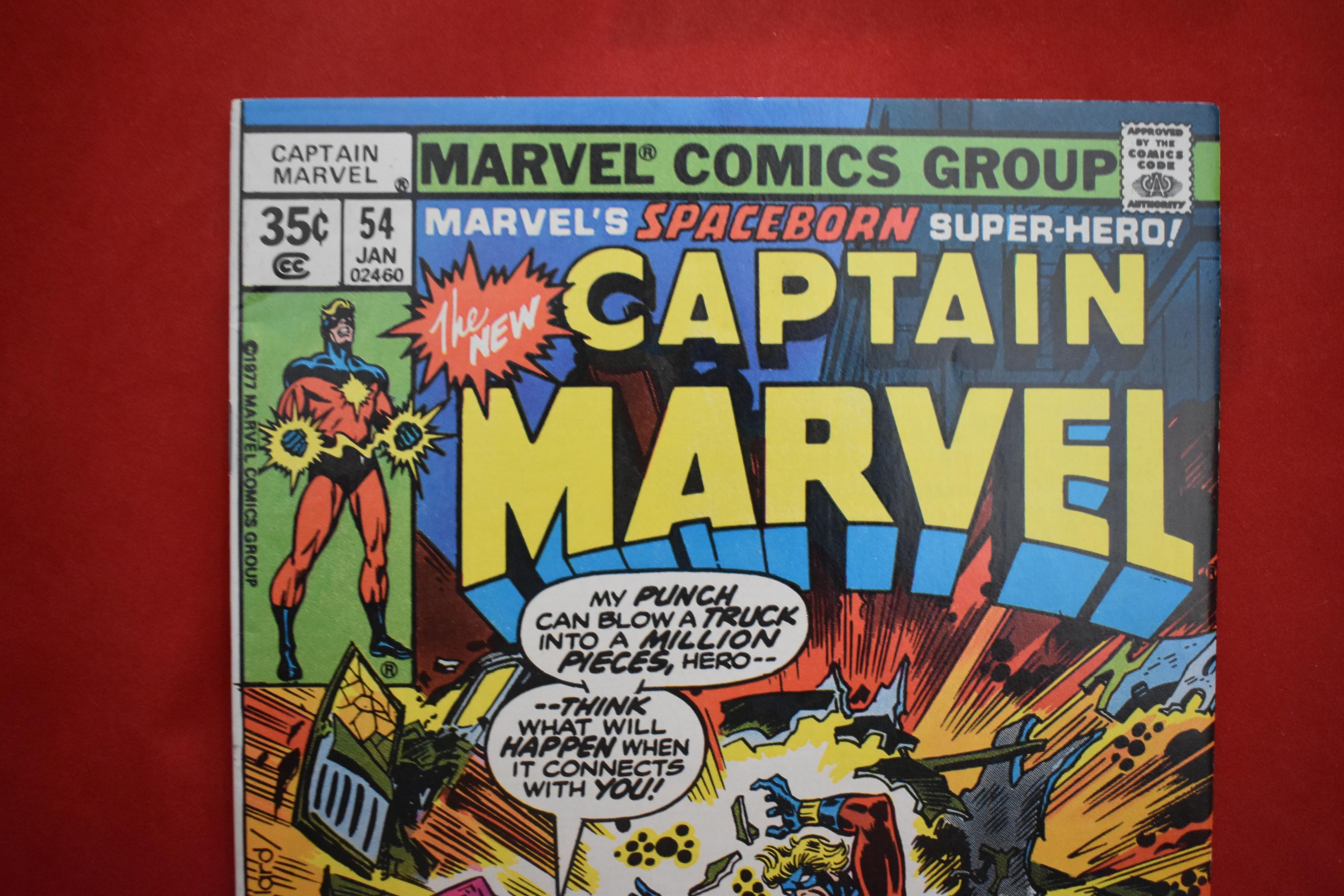 CAPTAIN MARVEL #54 | THE BIG BANG THEORY! | KEITH POLLARD - 1978