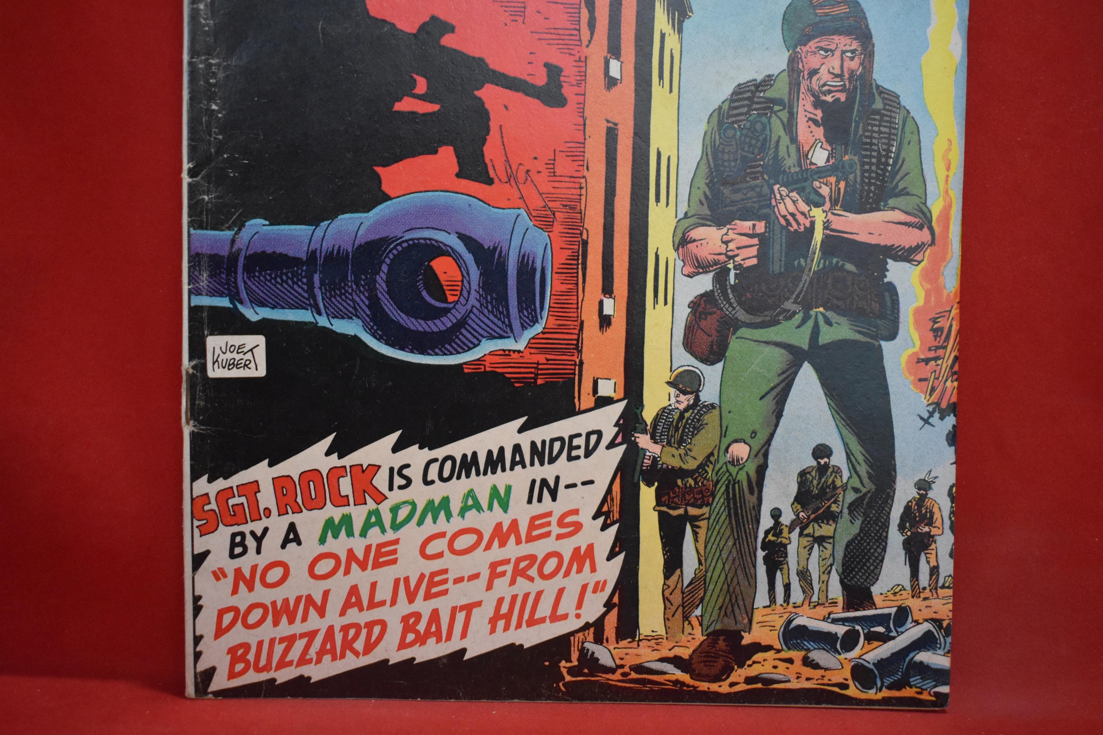 OUR ARMY AT WAR #170 | NO ONE COMES DOWN ALIVE! | JOE KUBERT - 1966