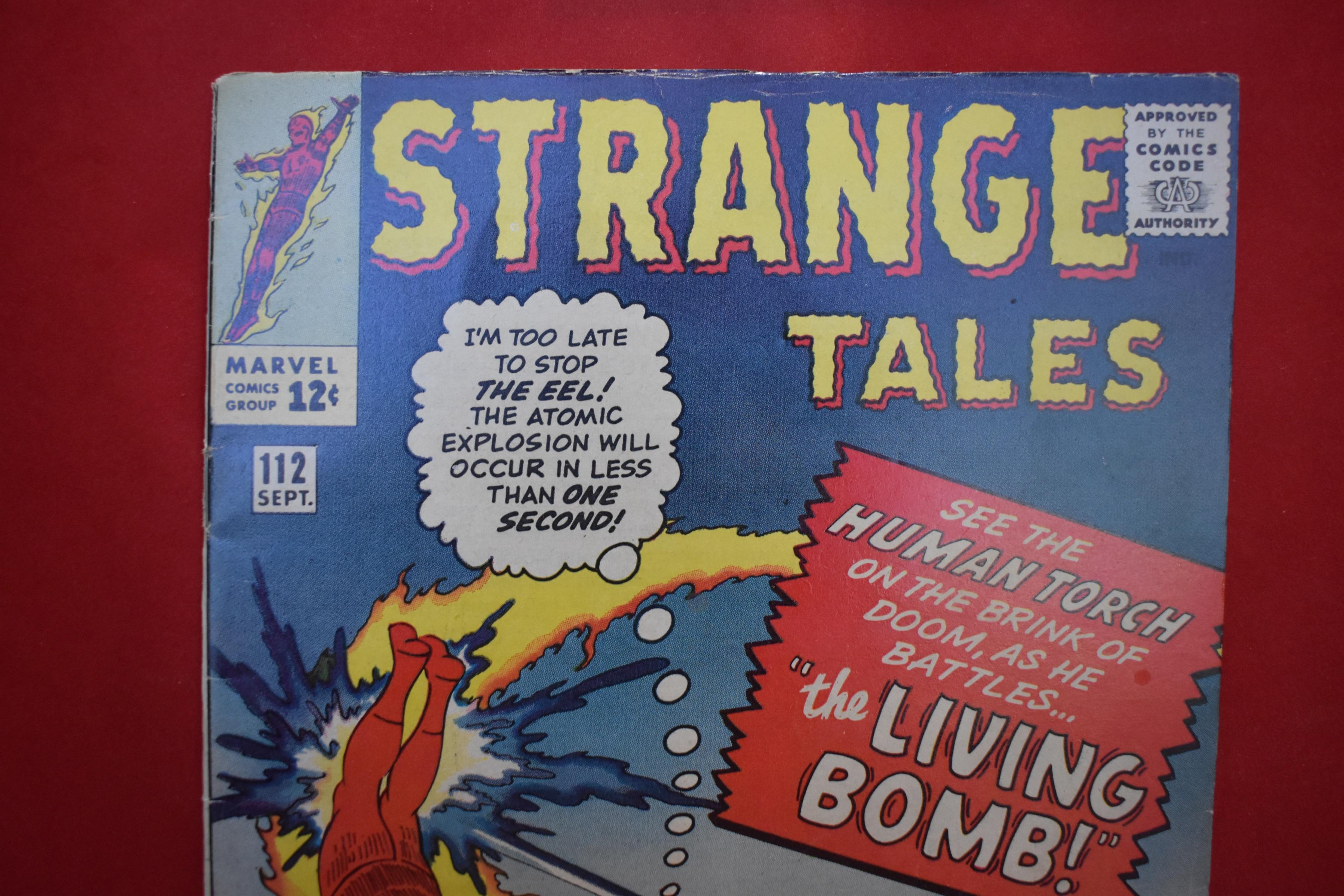 STRANGE TALES #112 | KEY 1ST APPEARANCE OF EEL! | AVENGERS 1 PREVIEW! | 1963 - NICE BOOK!