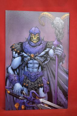 MASTERS OF THE UNIVERSE #4 | COOL SKELETOR BACK COVER
