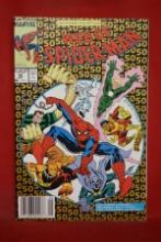 WEB OF SPIDERMAN #50 | 1ST APP OF THE OUTLAWS TEAM:  SANDMAN, PROWLER, SILVER SABLE..