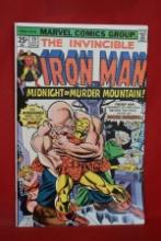 IRON MAN #79 | MIDNIGHT ON MURDER MOUNTAIN! | GIL KANE - 1975 - NICE BOOK!