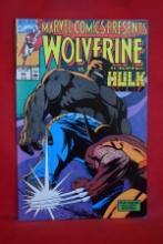 MARVEL COMICS PRESENTS #55 | WOLVERINE VS THE HULK! | JUNE BRIGMAN COVER ART