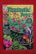 FANTASTIC FOUR #110 | KEY 1ST COVER APP OF AGATHA HARKNESS - RARE COLOR PRINTING ERROR EDITION!