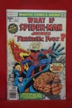WHAT IF #1 | KEY PREMIERE ISSUE - WHAT IF SPIDERMAN JOINED THE FANTASTIC FOUR - SOLID BOOK!