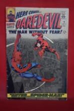 DAREDEVIL #16 | KEY 1ST JOHN ROMITA SPIDER-MAN ARTWORK! | 1ST APP OF MASKED MARAUDER! | SOLID BOOK!