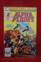 ALPHA FLIGHT #1 | 1ST APP OF PUCK, MARRINA, TUNDRA, WILD CHILD..