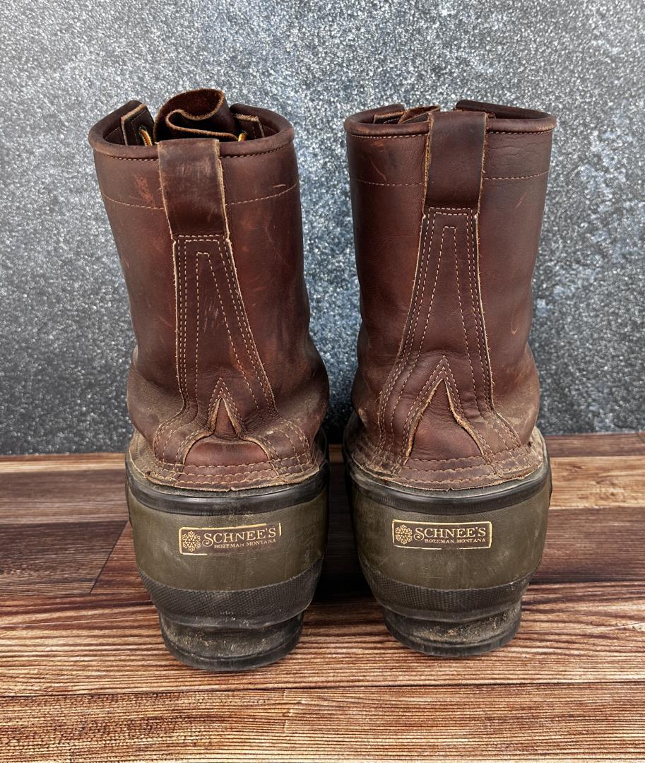 Schnee's Bozeman Montana Leather Pac Boots