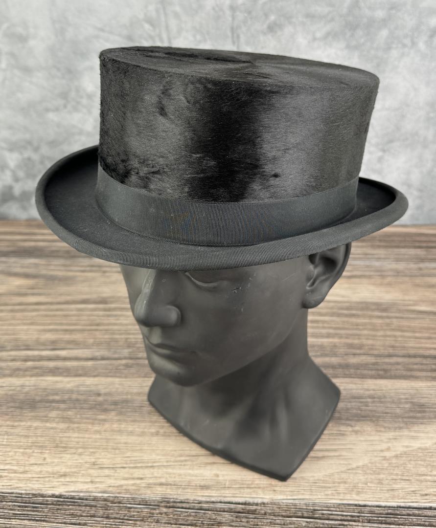 Antique American Made Top Hat