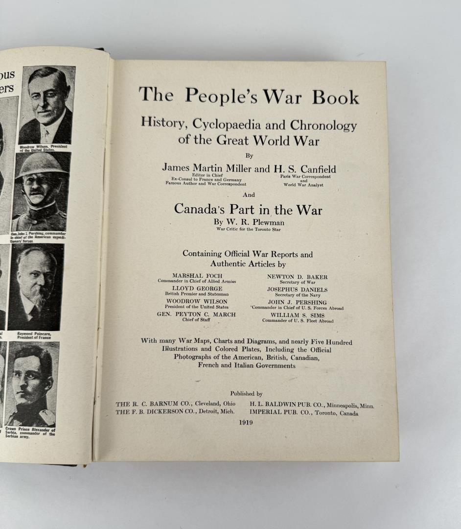 The People's War Book Author Signed