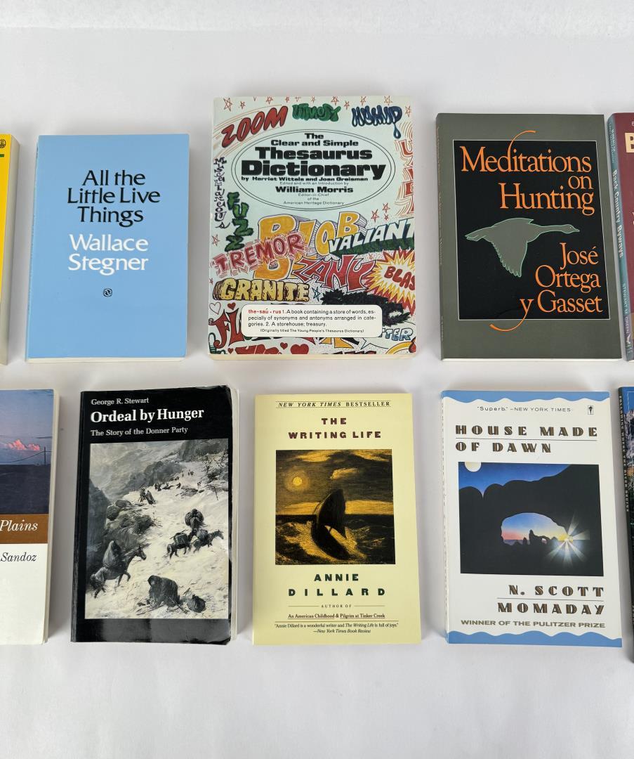 Collection of Outdoor Books