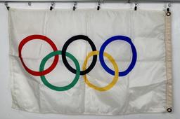 1964 Judith Helen Martz Morstein Olympics Flag