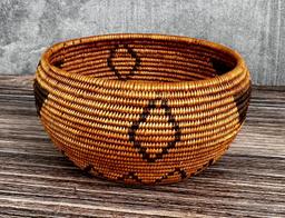 Native American Indian Washoe Basket
