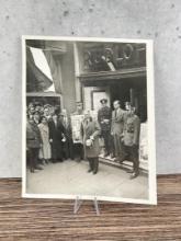 1934 Franz von Pappen Leaves Voting Booth Photo