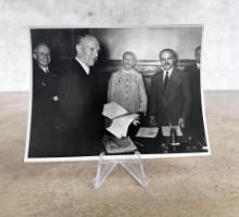Von Ribbentrop Josef Stalin & Molotov Photo