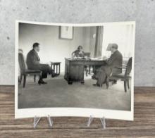 Josef Goebbels At His Desk Photo