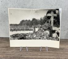 Fallen German Soldier Memorial Photo