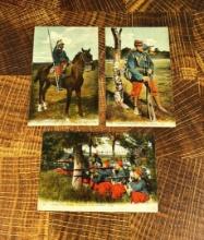WWI WW1 French Zouave Snipers Postcards