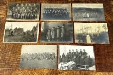 Collection of WWI WW1 German RPPC Postcards