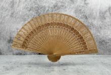 Filigree Wood Fan