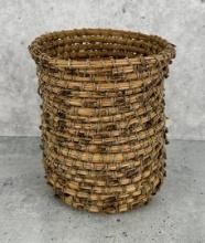 Native American Indian Pine Needle Basket