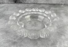 Lalique France Pornic Shell Crystal Bowl