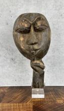 Indigenous Carved Wood Mask