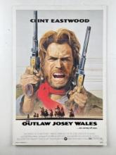 Clint Eastwood Outlaw Josey Wales Movie Poster