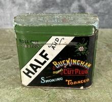 Half and Half Pocket Tobacco Tin