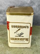 Surbrug's Golden Sceptre Tobacco Tin