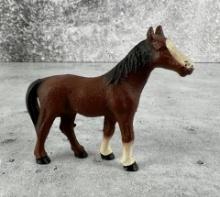 Antique Cast Iron Painted Horse
